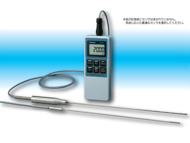 精密型デジタル温度計 SK-810PT用汎用センサS810PT-10 計量器専門店